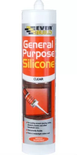 Everbuild General Purpose Silicone Clear