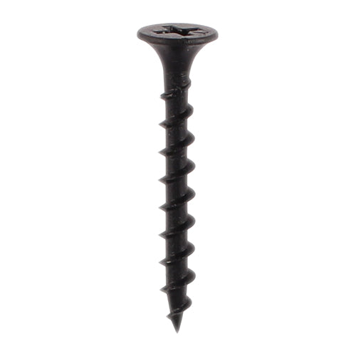 TIMCO Drywall Coarse Thread Bugle Head Black Screws - 3.5 x 25 (1000pcs)