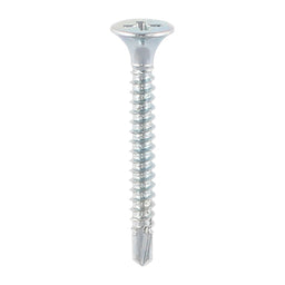 TIMCO Drywall Self-Drilling Bugle Head Silver Screws - 3.5 x 32 (400pcs)