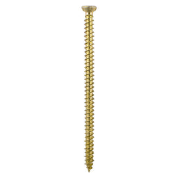 TIMCO Concrete Screws Flat Countersunk Gold - 7.5 x 40 (100pcs)