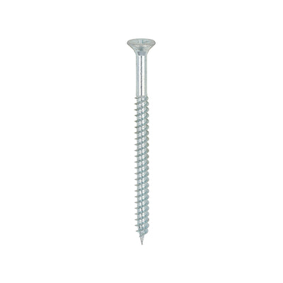 TIMCO Twin-Threaded Countersunk Silver Woodscrews - 6 x 2 (200pcs)