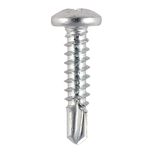 TIMCO Self-Drilling Metal Framing Pan Head Silver Screws - 8 x 1 (1000pcs)