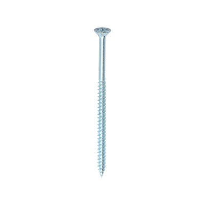 TIMCO Twin-Threaded Countersunk Silver Woodscrews - 8 x 3 (200pcs)