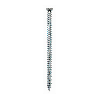 TIMCO Concrete Screws Flat Countersunk Silver - 7.5 x 100 (100pcs)