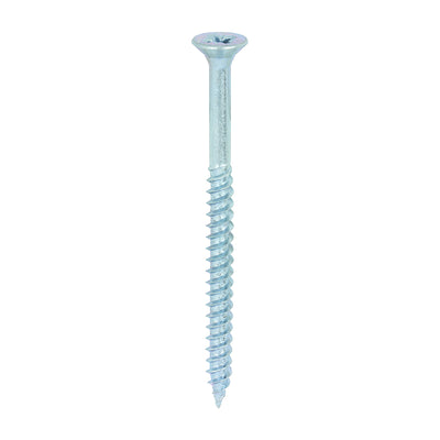 TIMCO Twin-Threaded Countersunk Silver Woodscrews - 12 x 3 (200pcs)