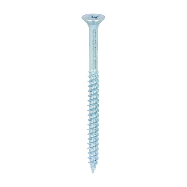 TIMCO Twin-Threaded Countersunk Silver Woodscrews - 12 x 3 (200pcs)