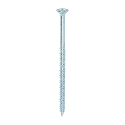 TIMCO Twin-Threaded Countersunk Silver Woodscrews - 12 x 4 (100pcs)