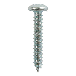 TIMCO Self-Tapping Pan Head Silver Screws - 6 x 3/4 (18pcs)