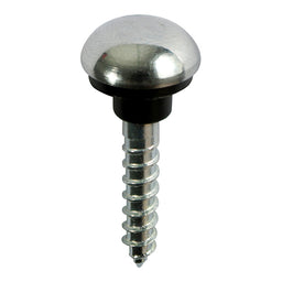 TIMCO Mirror Screws Dome Head Chrome - 8 x 3/4 (200pcs)