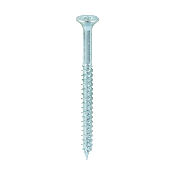 TIMCO Twin-Threaded Countersunk Silver Woodscrews - 6 x 1 3/4 (200pcs)