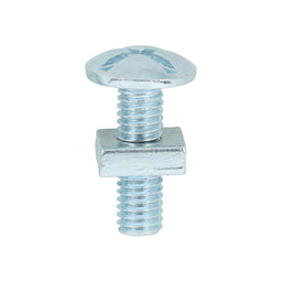 TIMCO Roofing Bolts & Square Nuts Silver - M6 x 20 (200pcs)