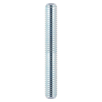 TIMCO Threaded Bars Grade 4.8 Silver - M6 x 300 (10pcs)