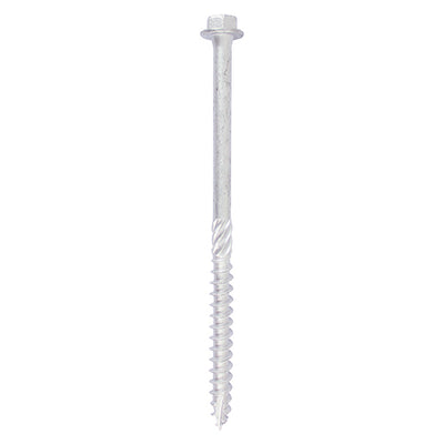 TIMCO Heavy Duty Timber Screws Hex Flange Head Exterior Silver - 10 x 150 (10pcs)