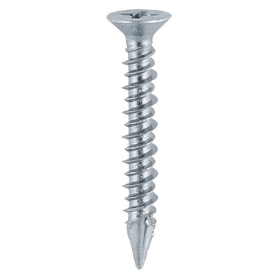 TIMCO Window Fabrication Screws Countersunk PH High-Low Thread Slash Point Zinc - 4.3 x 25 (1000pcs)