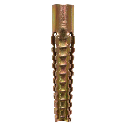 TIMCO Metal Expansion Wall Gold Plugs  - 10.0 x 60 (50pcs)
