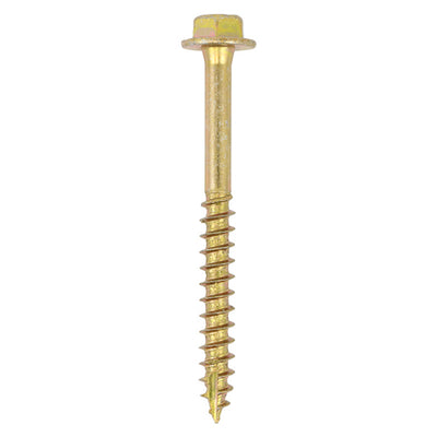 TIMCO Solo Advanced Hex Head Gold Coach Woodscrews - 10.0 x 70 (50pcs)