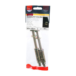 TIMCO Shield Anchors Loose Bolt Gold - M10:75L (M10 x 135) (2pcs)