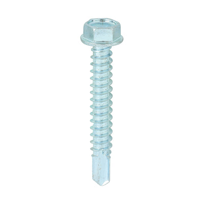 TIMCO Self-Drilling Light Section Silver Drill Screw - 12 x 1 1/2 (500pcs)