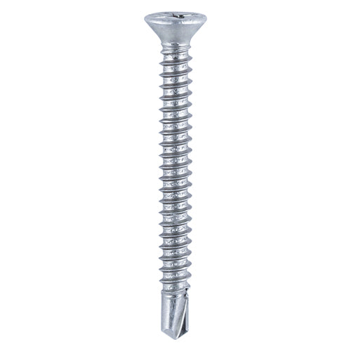 TIMCO Window Fabrication Screws Countersunk PH Self-Tapping Self-Drilling Point Zinc - 3.9 x 32 (1000pcs)