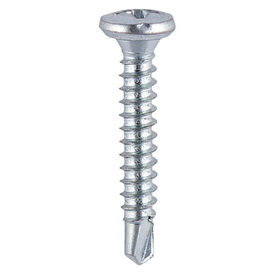 TIMCO Window Fabrication Screws Friction Stay Shallow Pan Countersunk PH Self-Tapping Self-Drilling Point Zinc - 3.9 x 19 (1000pcs)