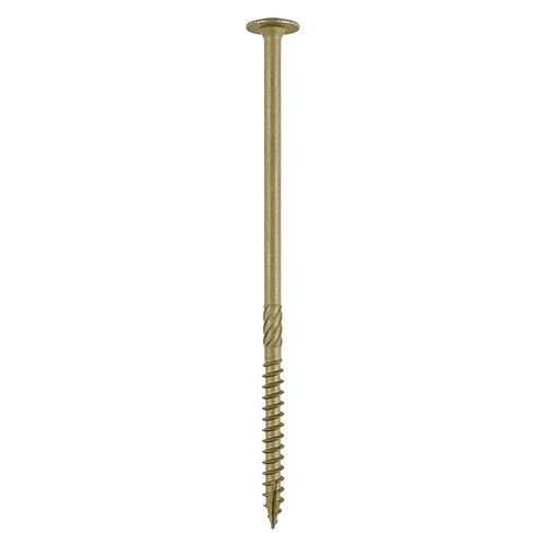 TIMCO Wafer Head Exterior Green Timber Screws  - 6.7 x 150 (4pcs)