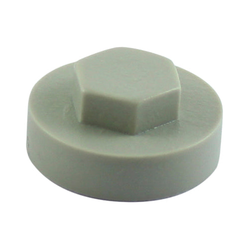 TIMCO Hex Head Cover Caps Goosewing Grey - 16mm (1000pcs)