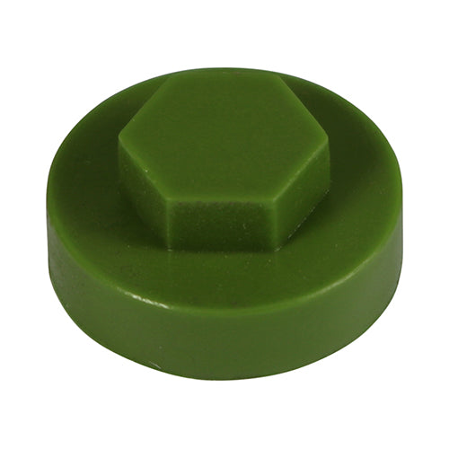 TIMCO Hex Head Cover Caps Sage - 16mm (1000pcs)