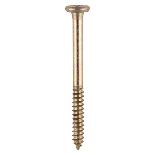 TIMCO Element Screws Shallow Pan Countersunk PH Self-Tapping Thread AB Point Yellow - 4.8 x 55 (200pcs)