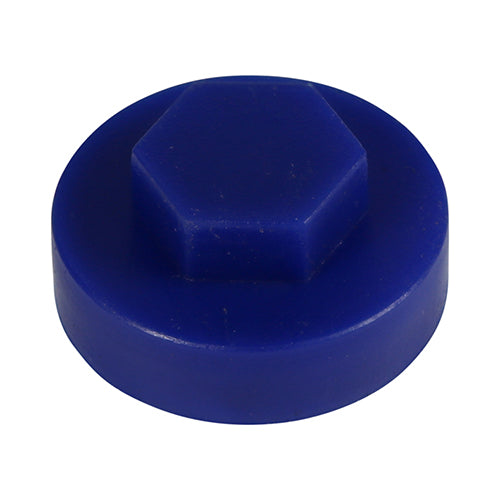 TIMCO Hex Head Cover Caps Ultra Marine - 19mm (1000pcs)