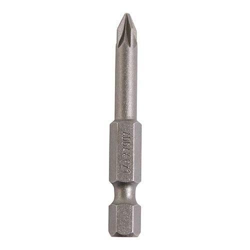 TIMCO Pozi Driver Bit S2 Grey - No.1 x 50 (5pcs)