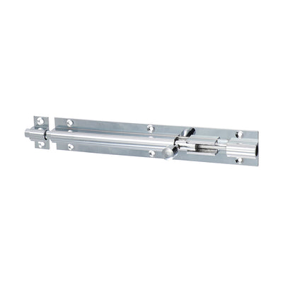 TIMCO Straight Barrel Bolt Polished Chrome - 150 x 25mm