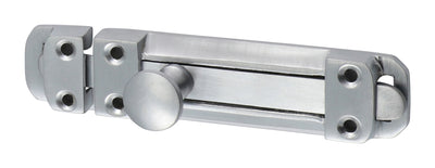 TIMCO Contract Flat Section Bolt Satin Chrome - 110 x 25mm