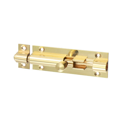 TIMCO Straight Barrel Bolt Polished Brass - 75 x 25mm