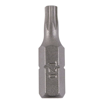 TIMCO TX Drive Driver Bit S2 Grey - TX20 x 25 (10pcs)