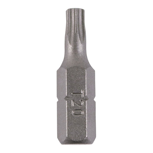 TIMCO TX Drive Driver Bit S2 Grey - TX20 x 25 (10pcs)