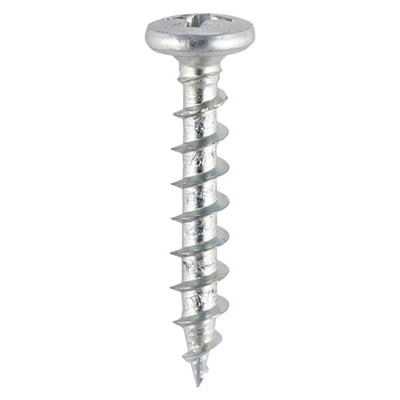 TIMCO Window Fabrication Screws Friction Stay Shallow Pan Countersunk PH Single Thread Gimlet Point Zinc - 4.3 x 20 (1000pcs)