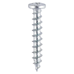 TIMCO Window Fabrication Screws Friction Stay Shallow Pan with Serrations PH Single Thread Gimlet Point Zinc - 4.8 x 16 (1000pcs)