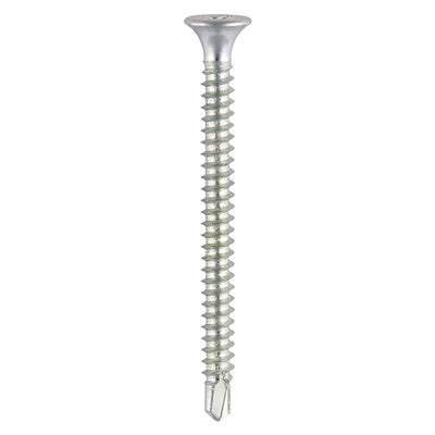 TIMCO Cill Screws Bugle PH Self-Tapping Thread Self-Drilling Point Zinc - 4.2 x 55 (500pcs)