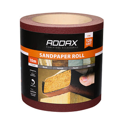 TIMCO Sandpaper Roll 120 Grit Red - 115mm x 10m