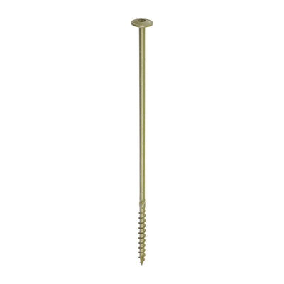 TIMCO Wafer Head Exterior Green Timber Screws  - 8.0 x 275