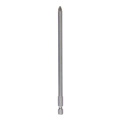 TIMCO Pozi Driver Bit S2 Grey - No.2 x 150