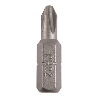 TIMCO Phillips Driver Bit S2 Grey - No.2 x 25 (10pcs)