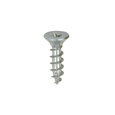 TIMCO Solo Countersunk Silver Woodscrews - 3.0 x 12 (200pcs)