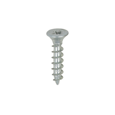 TIMCO Solo Countersunk Silver Woodscrews - 3.0 x 15 (200pcs)