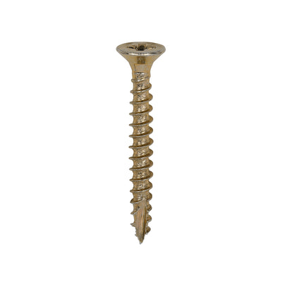 TIMCO Classic Multi-Purpose Countersunk Gold Woodscrews - 3.0 x 25 (200pcs)