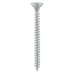 TIMCO Solo Countersunk Silver Woodscrews - 3.0 x 25 (200pcs)