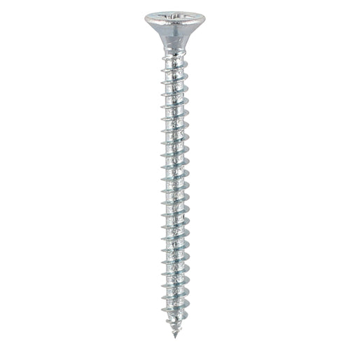 TIMCO Solo Countersunk Silver Woodscrews - 3.0 x 25 (200pcs)