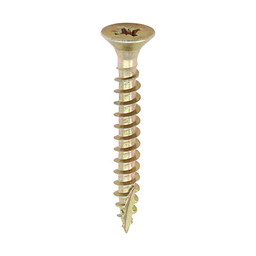 TIMCO Classic Multi-Purpose Countersunk Gold Woodscrews - 3.0 x 40 (200pcs)