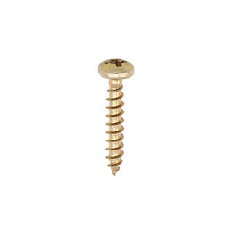 TIMCO Classic Multi-Purpose Pan Head Gold Woodscrews - 3.5 x 16 (200pcs)