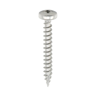 TIMCO Classic Multi-Purpose Pan Head A2 Stainless Steel Woodcrews - 3.5 x 25 (200pcs)